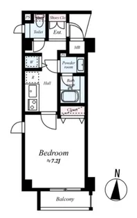ヴェルステージ千鳥町【2階】の間取り