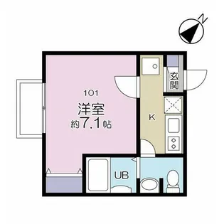 ステラ星川【1階】の間取り