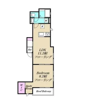 グレース戸越【2階】の間取り