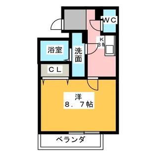 WiLL神領【2階】の間取り