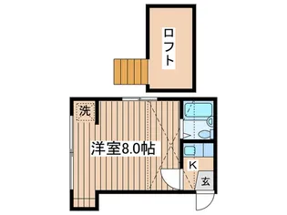 ヴィラコスモス【2階】の間取り