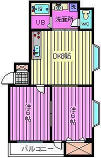 埼玉県さいたま市大宮区高鼻町2【マンション】の間取り