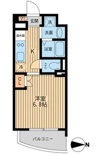 東京都江東区大島3【マンション】の間取り