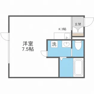 ヒルズ・ラ・ルミエール【1階】の間取り