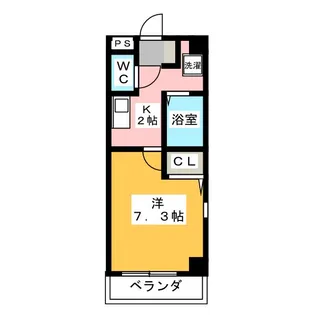 グランシャリオM&J【1階】の間取り