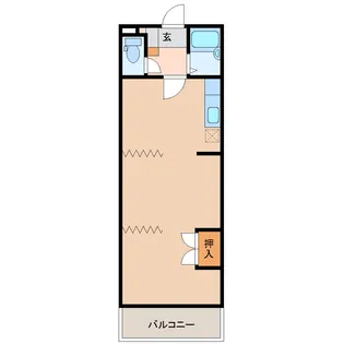 アーバンベルデ長浜【7階】の間取り