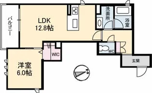 グランドソレイユ B棟【3階】の間取り