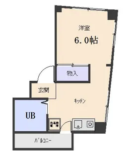 ベルメゾンオカベ【2階】の間取り