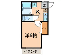 KIND PLACE【1階】の間取り