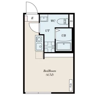 HANABUSAV【2階】の間取り