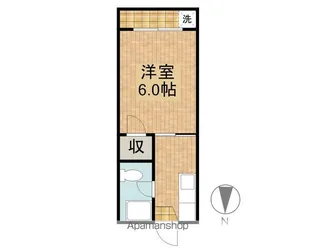 コーポスイートピー【3階】の間取り