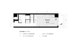 ライオンズガーデン池田山【2階】の間取り