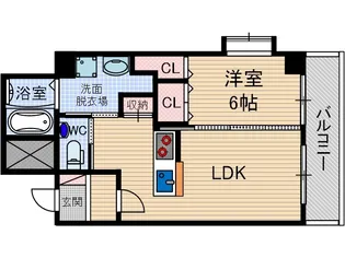 ウィン プラネット【1階】の間取り