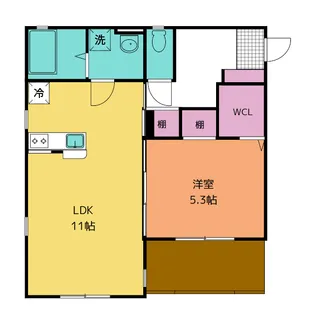 PRIMARY湘南【1階】の間取り