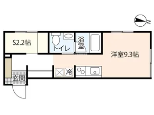 プリマヴェーラ大竹【1階】の間取り