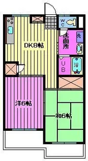 メゾン高砂【2階】の間取り