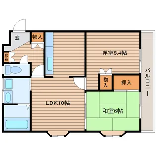 サクラコーポ【2階】の間取り