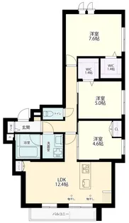 SOUWA フォレ【2階】の間取り