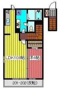 ソレーユ川口【2階】の間取り