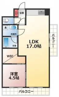 日宝ポニクレール府中【2階】の間取り