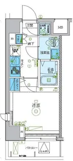 レグゼ梶ヶ谷【6階】の間取り