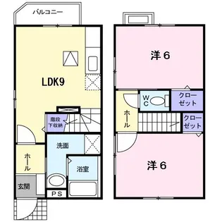 TOWAメゾン【1階】の間取り