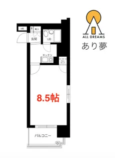 ナイスアーバン横濱駅東館【3階】の間取り