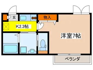 アルブル【3階】の間取り