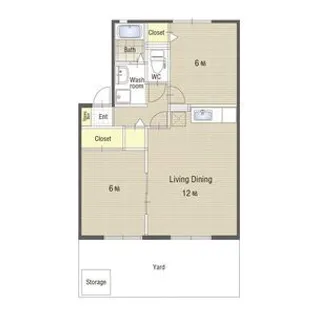 U・TOPIA34 C棟【1階】の間取り