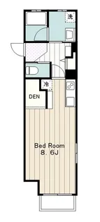 ドマーニ伊勢原【4階】の間取り