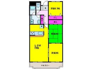新栄プロパティー泉佐野【7階】の間取り