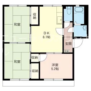 サンシャインタウンA【2階】の間取り