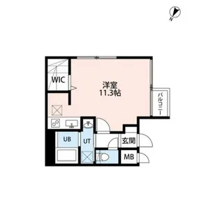 レジーナ二十四軒【3階】の間取り