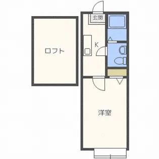 メゾン・ド・パラディソ【2階】の間取り