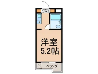 ASAX Corpo 駒場【1階】の間取り