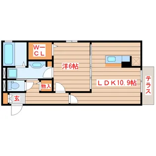 ルミエール【2階】の間取り