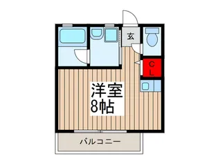 エスポワ-ル【2階】の間取り