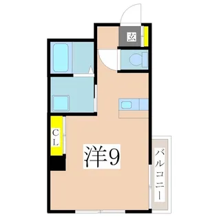 ウェーブビル【3階】の間取り