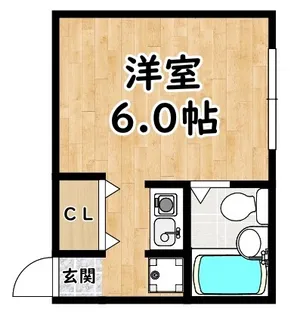 塚本パンション【1階】の間取り