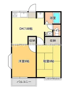 グランデュール根岸【2階】の間取り