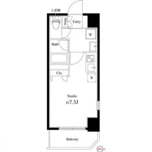コート ブランシェ【4階】の間取り
