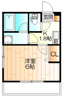 ジョワイユ祐里【3階】の間取り