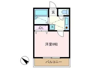 茉莉花【2階】の間取り