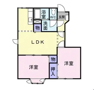 カーサ A【1階】の間取り