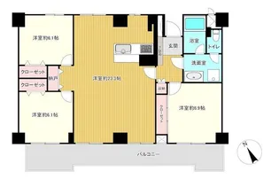 ルネ吉祥寺【11階】の間取り