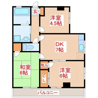 ペガサス2002【2階】の間取り