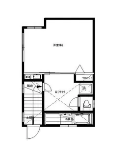 G.Aヒルズ堀切菖蒲園【2階】の間取り