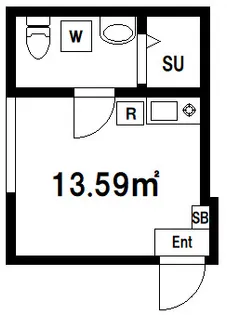 ROYAL PARK JUJO【2階】の間取り
