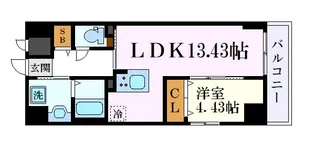 GRANDUKE正木【12階】の間取り