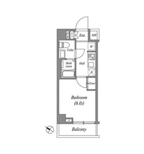 GENOVIA南行徳skygarden【2階】の間取り